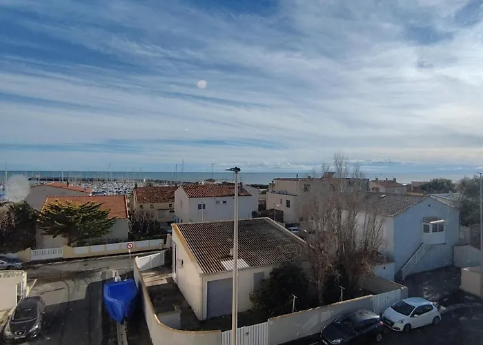 דירה Appartement T2 Lumineux 37M², Plage & Port, 4 Personnes, Narbonne-Plage - Fr-1-795-72 נרבון