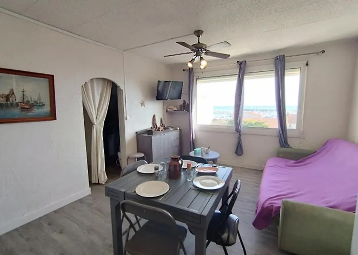 Appartement T2 Lumineux 37M², Plage & Port, 4 Personnes, Narbonne-Plage - Fr-1-795-72 דירה