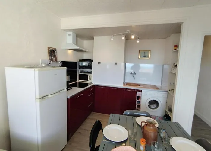 Appartement T2 Lumineux 37M², Plage & Port, 4 Personnes, Narbonne-Plage - Fr-1-795-72 * נרבון