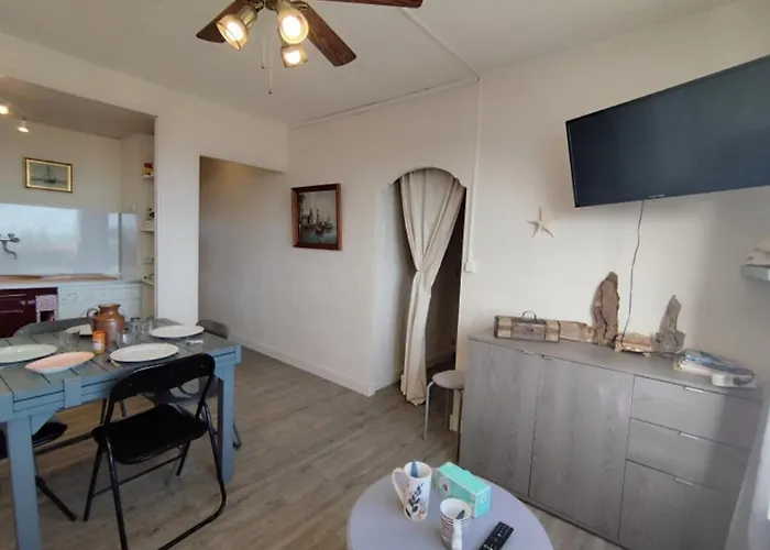 Appartement T2 Lumineux 37M², Plage & Port, 4 Personnes, Narbonne-Plage - Fr-1-795-72 דירה נרבון